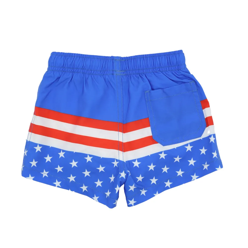 Retro Swim Shorts