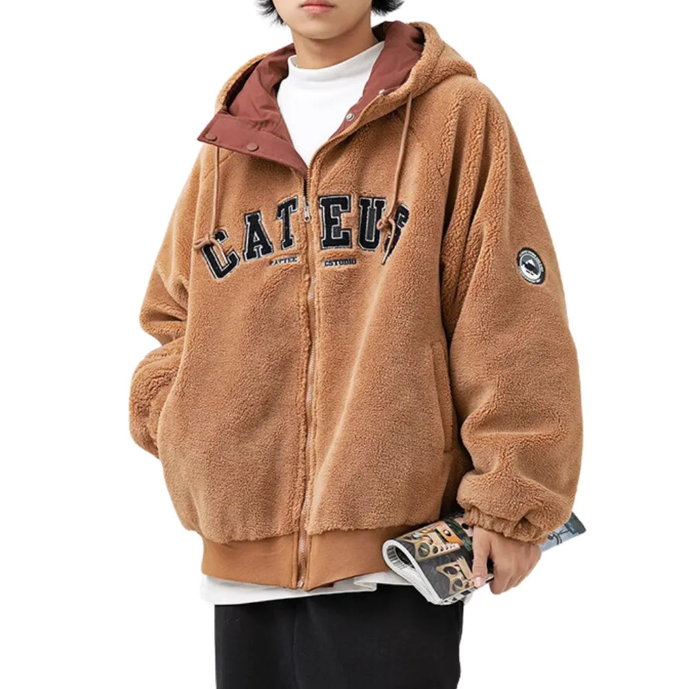 Reversible Sherpa Hoodie