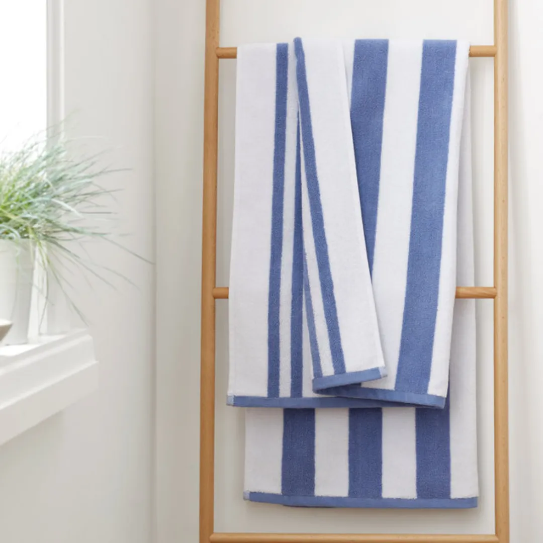 Reversible Stripe Jacquard Towel