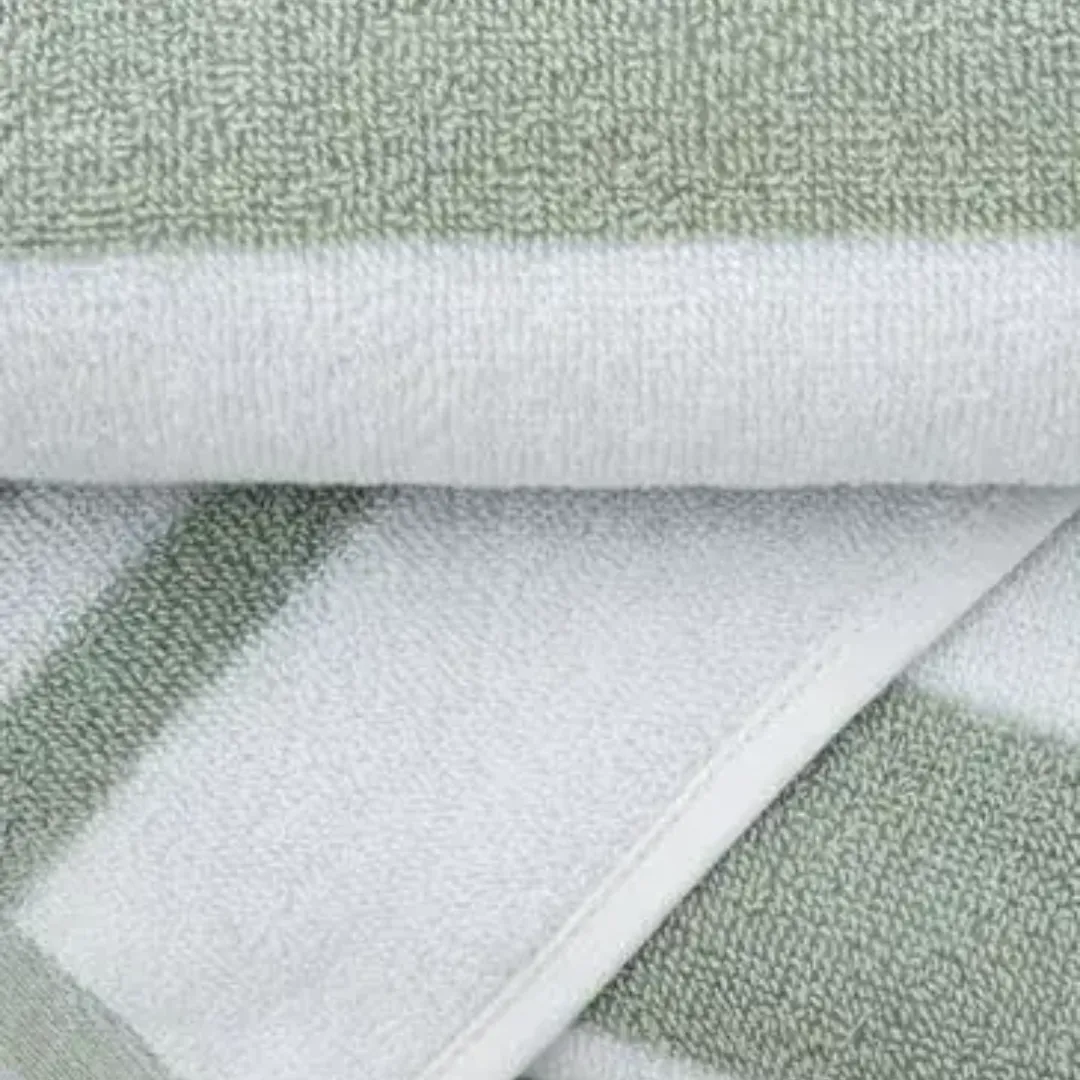 Reversible Stripe Jacquard Towel