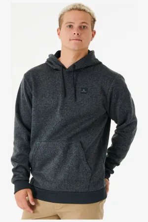 RIP CURL ANTI SERIES CRESCENT HOOD - DARK GREY MARLE