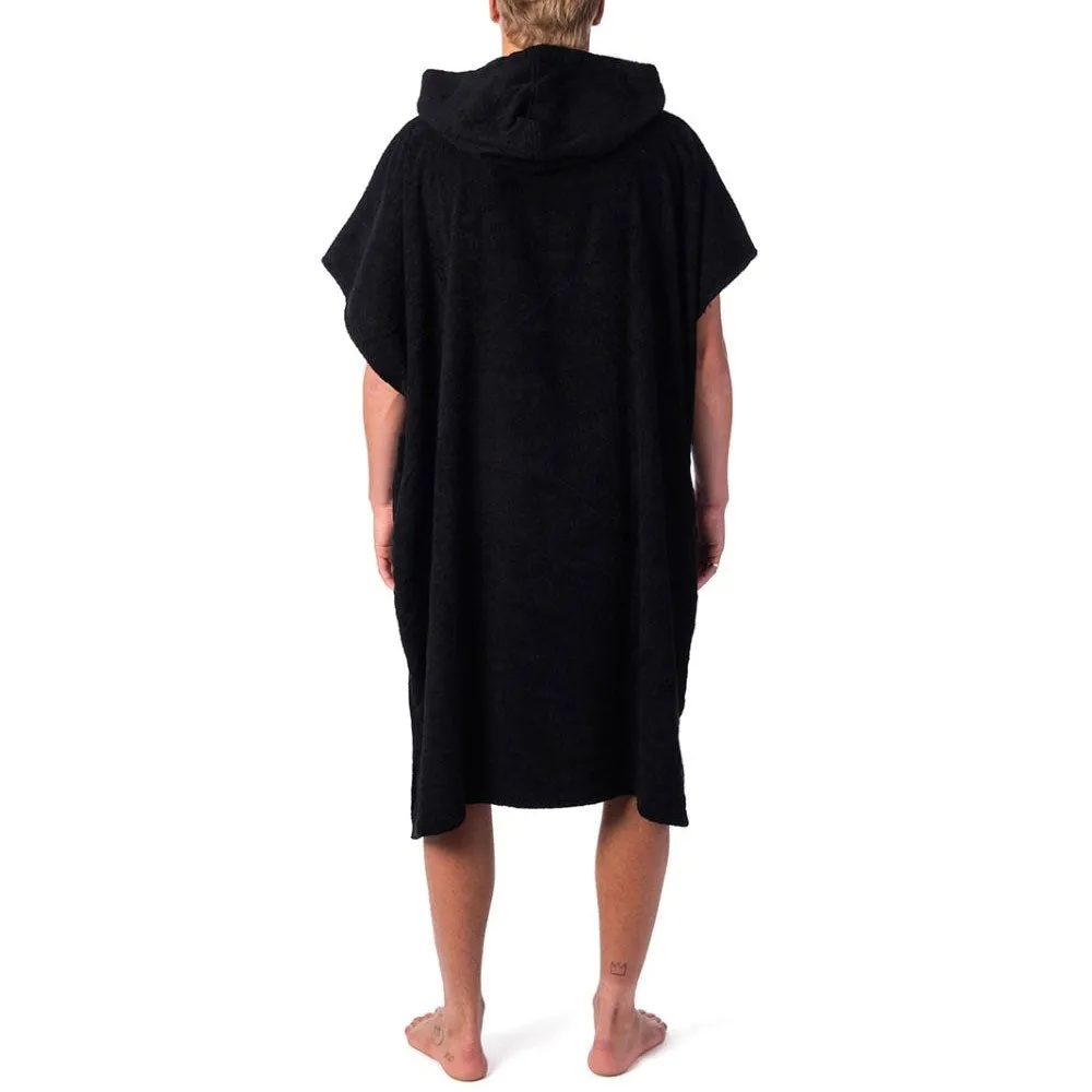 Rip Curl Icon Hooded Changing Towel  - Black