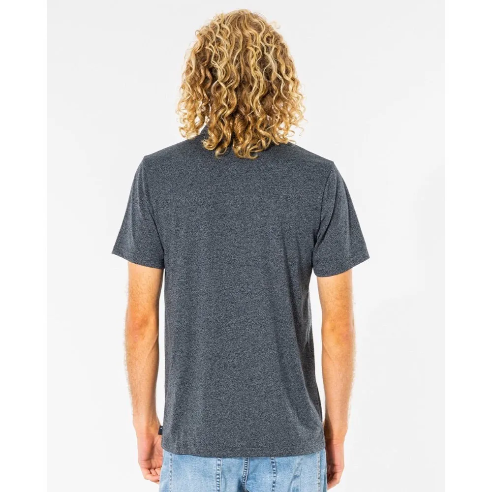 RIP CURLTOO EASY POLO BLACK MARLE