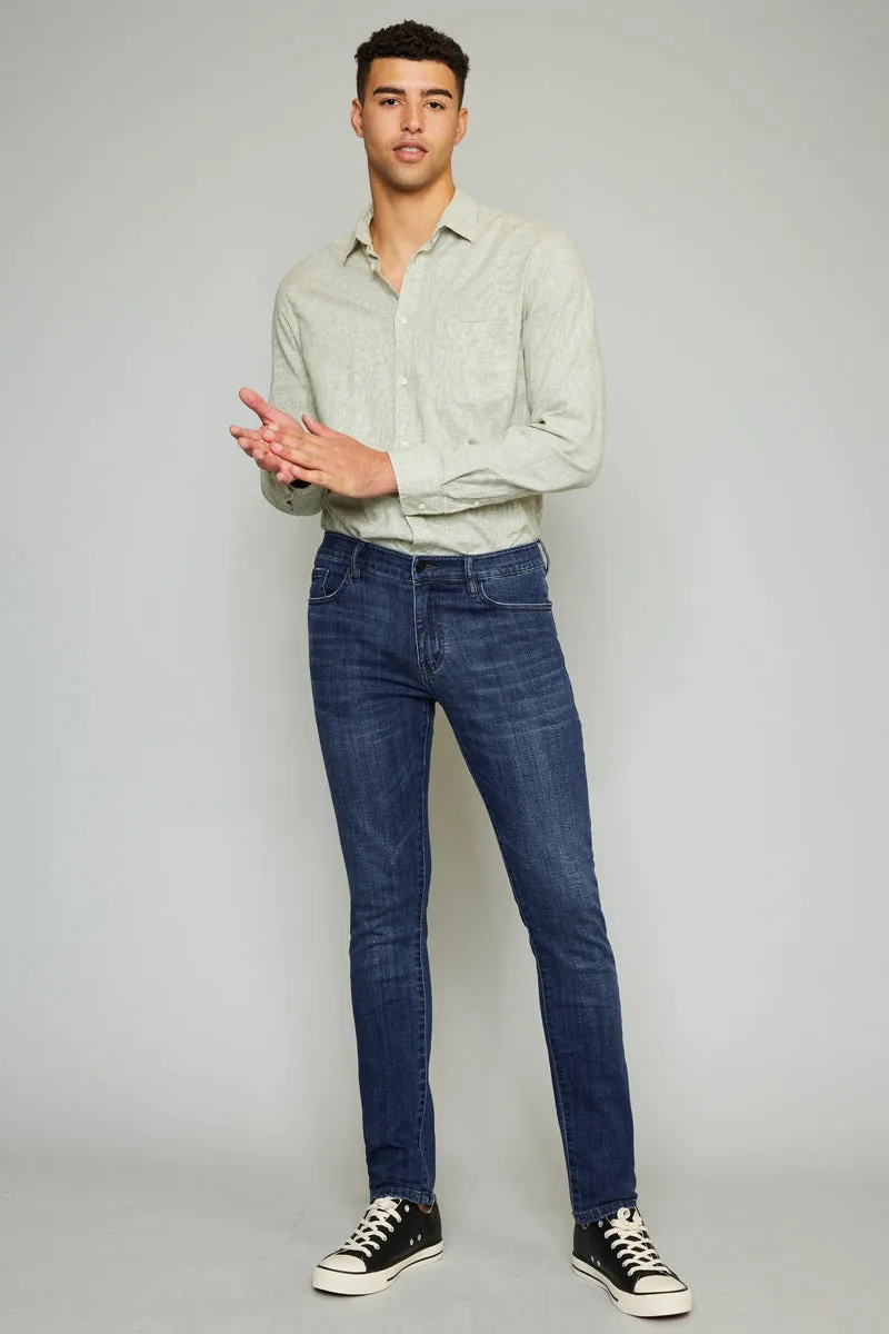 Rob Dark Wash Super Skinny - Men