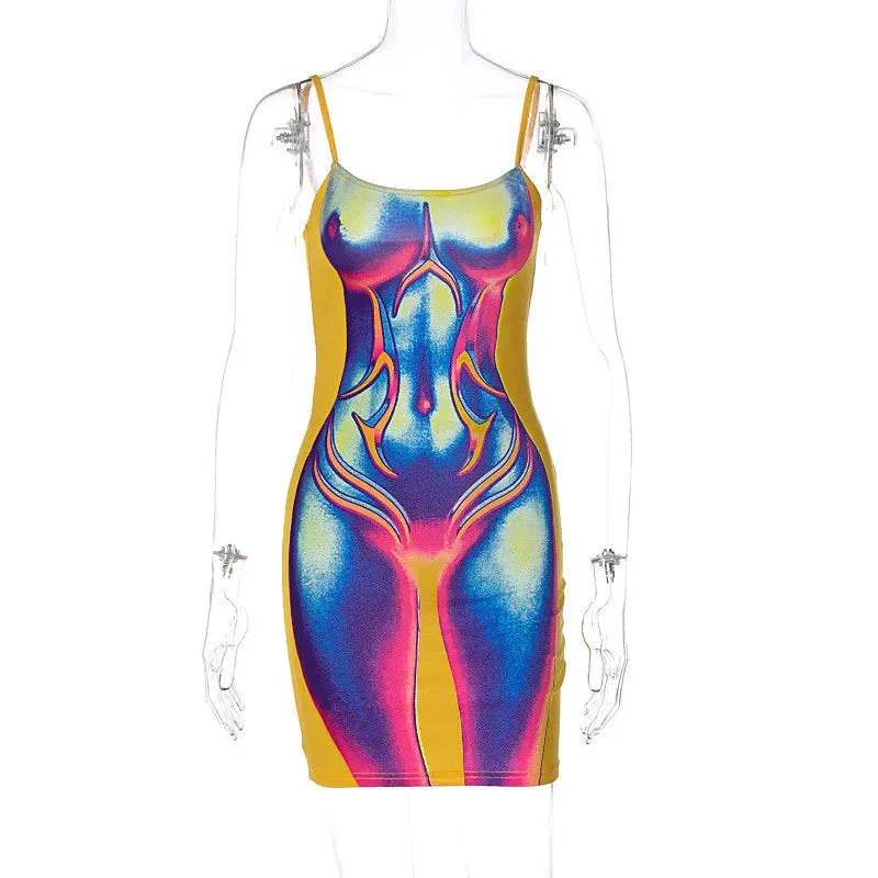 Rock Star Colorful Dress