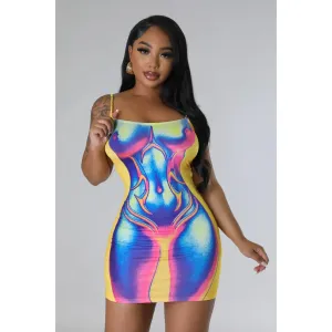 Rock Star Colorful Dress