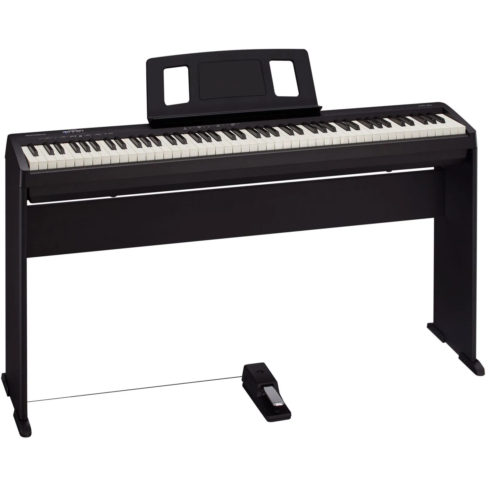 Roland FP-10 Digital Piano with Music Rest   Free Headphones worth $55