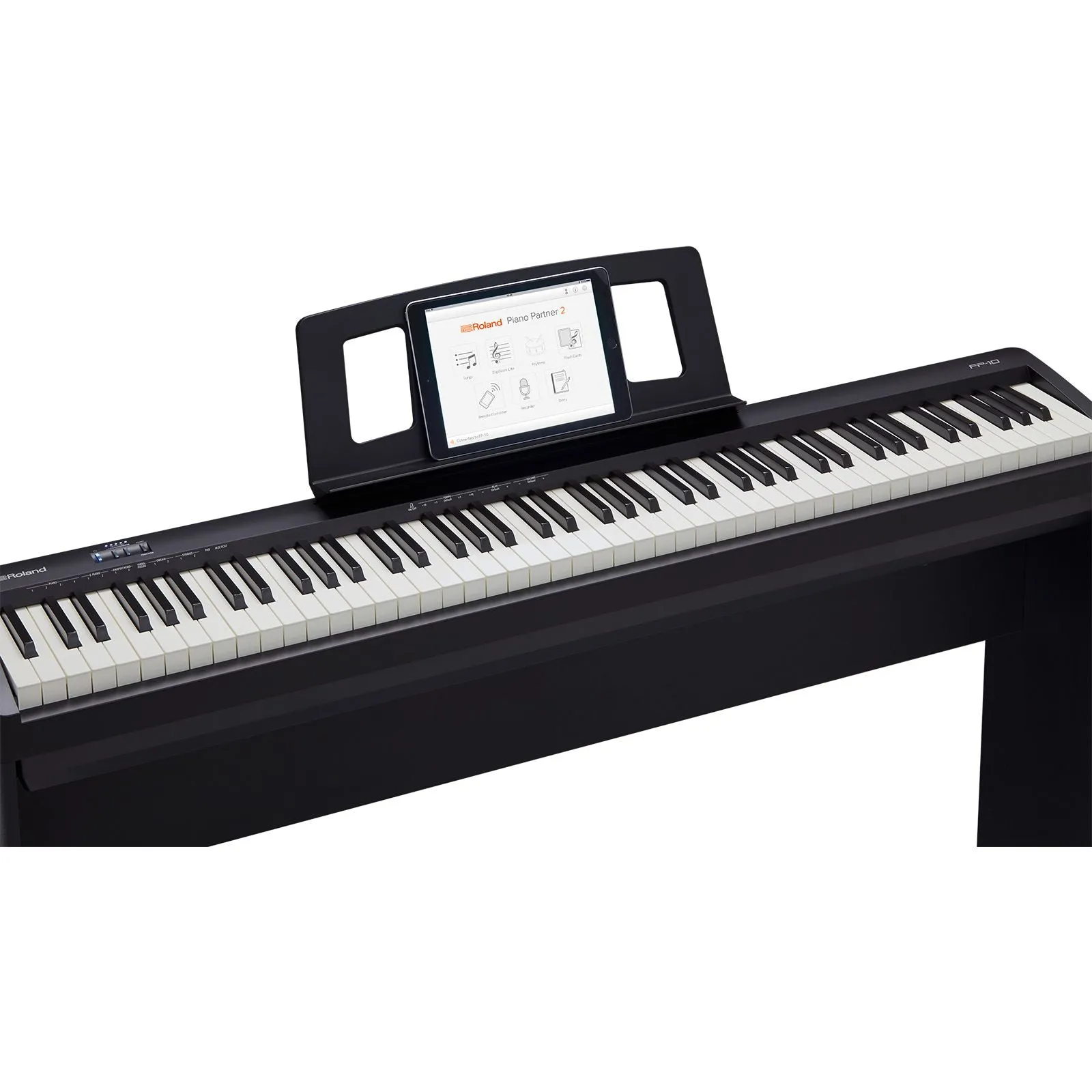 Roland FP-10 Digital Piano with Music Rest   Free Headphones worth $55