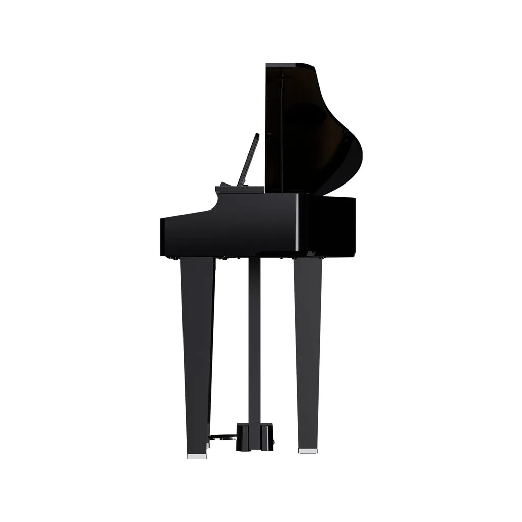 Roland GP-3 Baby Grand Digital Piano, Polished Ebony