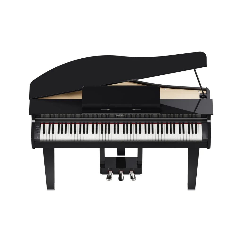 Roland GP-3 Baby Grand Digital Piano, Polished Ebony