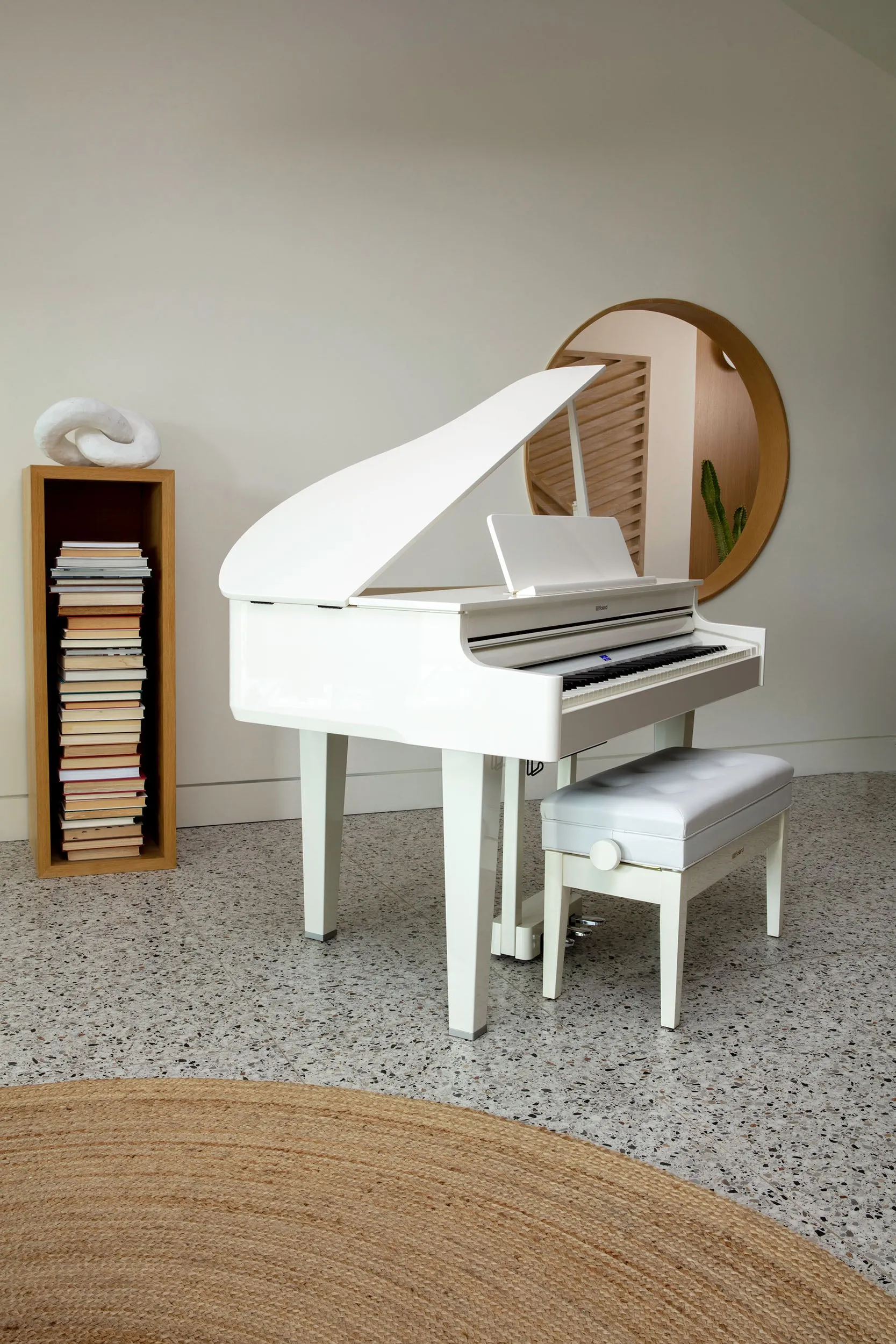 Roland GP-6-PW Digital Grand Piano Polished White
