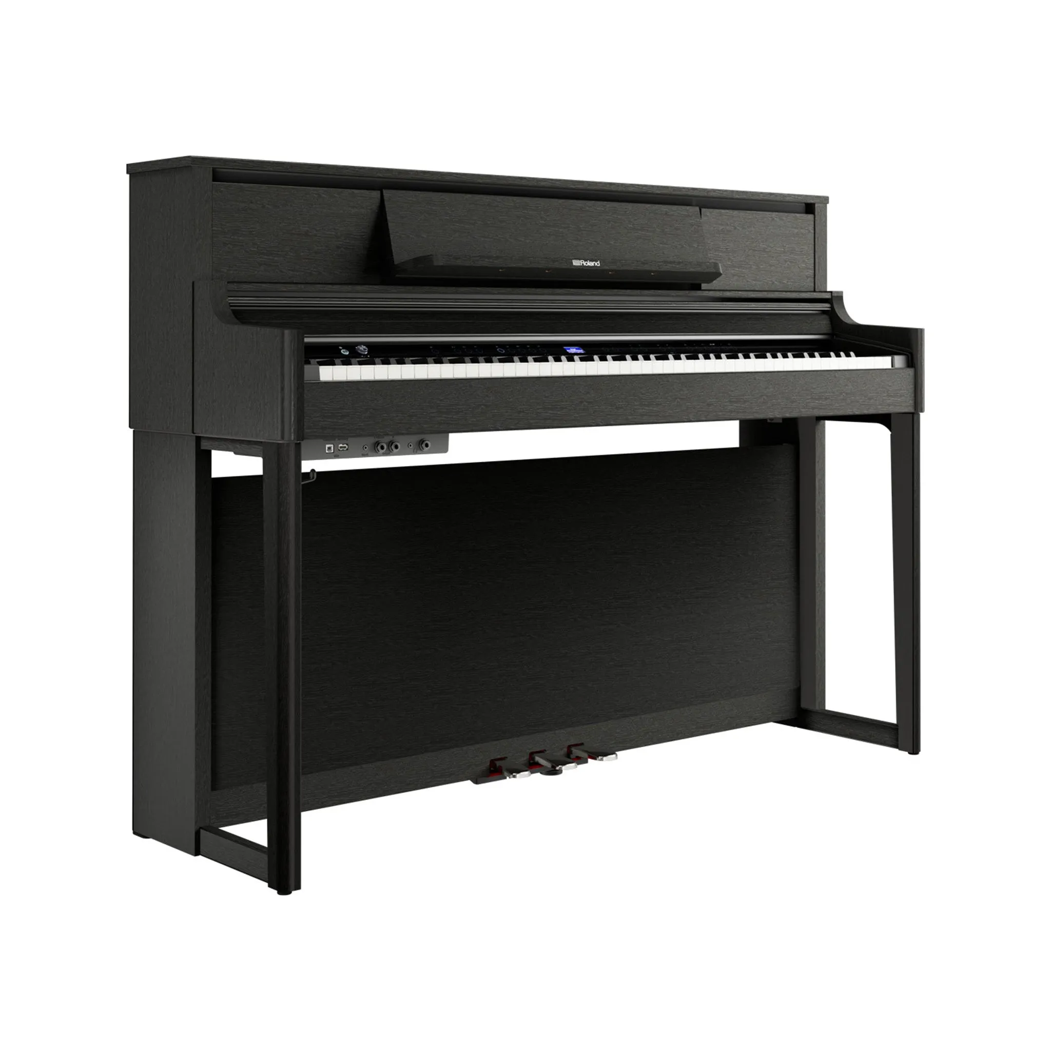 Roland LX-5 Digital Upright Piano, Charcoal Black