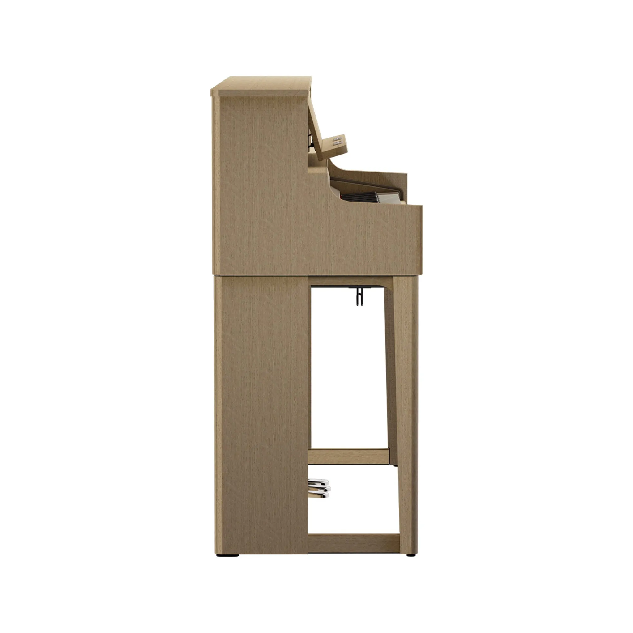 Roland LX-5 Digital Upright Piano, Light Almond