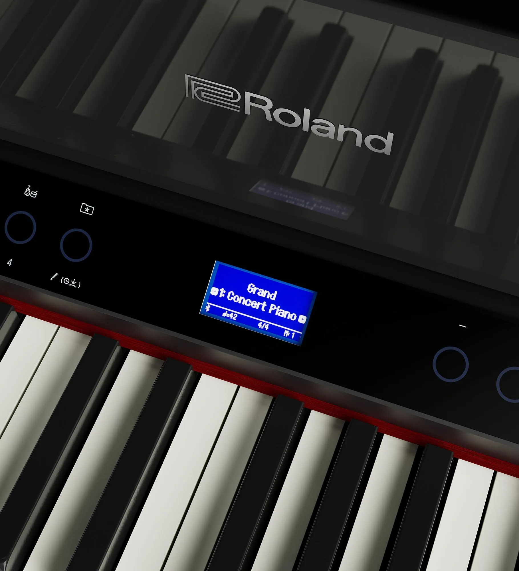 Roland LX-9-CH Digital Upright Piano Charcoal Black [Refurbished by Roland]