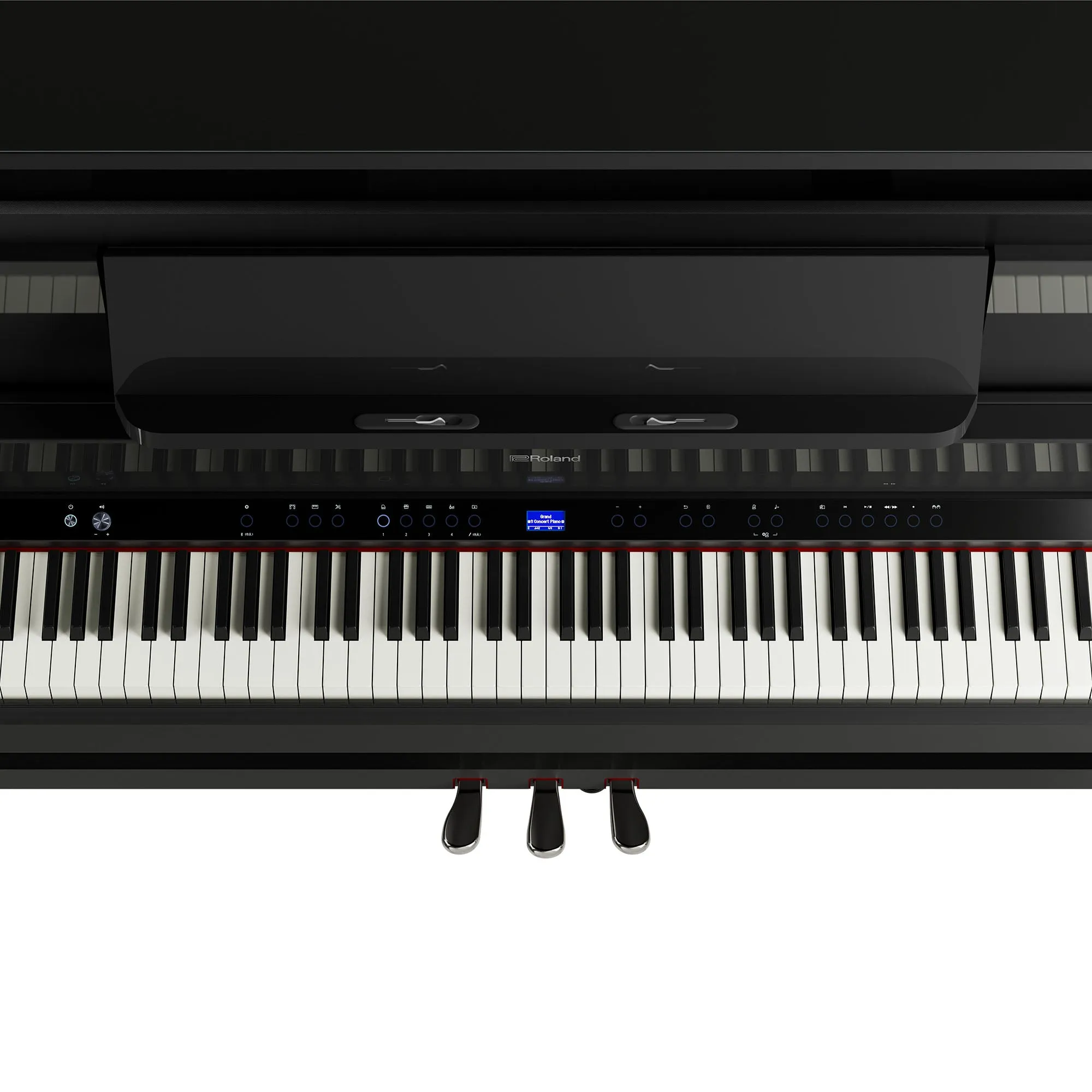 Roland LX-9-PE Digital Upright Piano Polished Ebony