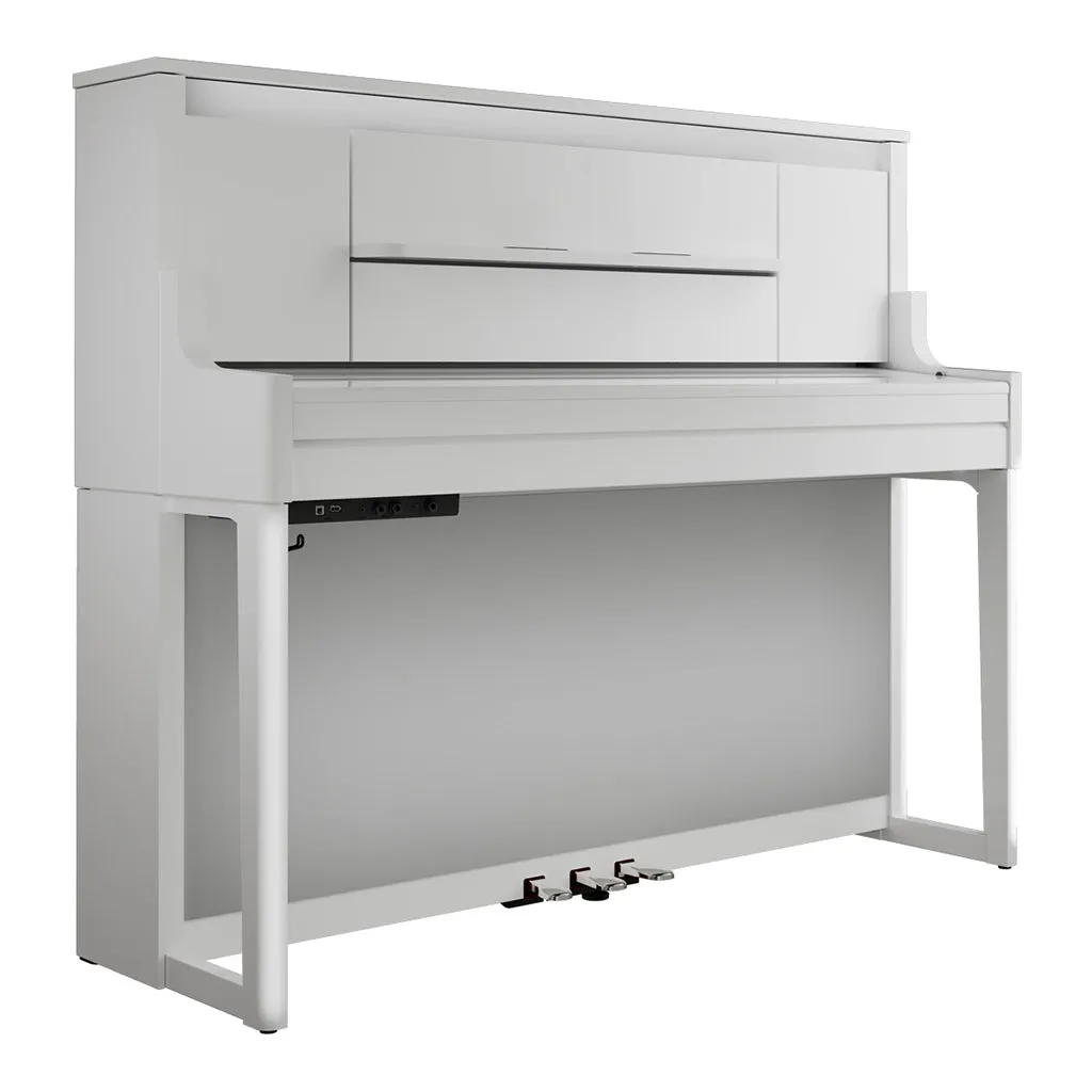Roland LX9PW Home Piano in Polished White