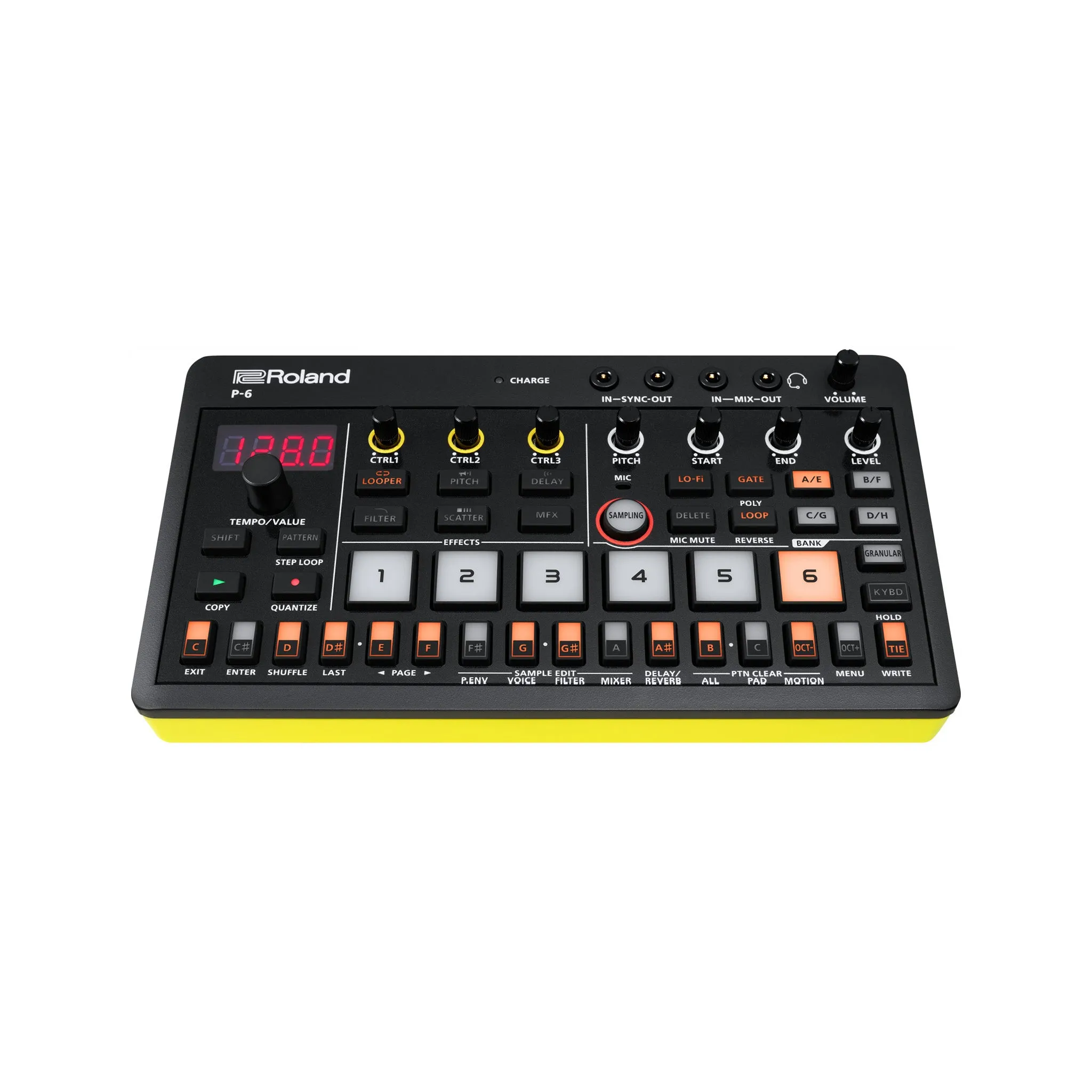 Roland P-6 AIRA Compact Creative Sampler Sound Module
