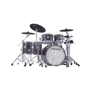 Roland VAD716 V-Drums Electronic Drum Set, Gloss Ebony