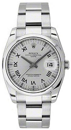 Rolex - Date 34mm Domed Bezel - Oyster Bracelet