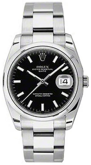Rolex - Date 34mm Domed Bezel - Oyster Bracelet
