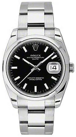 Rolex - Date 34mm Domed Bezel - Oyster Bracelet