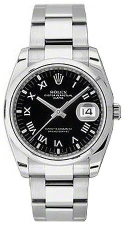 Rolex - Date 34mm Domed Bezel - Oyster Bracelet