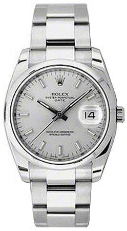 Rolex - Date 34mm Domed Bezel - Oyster Bracelet