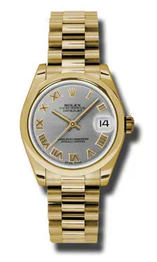 Rolex - Datejust 31mm - Gold President Yellow Gold - Domed Bezel