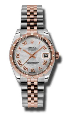 Rolex - Datejust 31mm - Steel and Pink Gold - 24 Diamond Bezel
