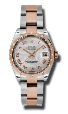 Rolex - Datejust 31mm - Steel and Pink Gold - 24 Diamond Bezel