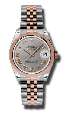 Rolex - Datejust 31mm - Steel and Pink Gold - Domed Bezel