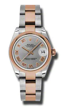 Rolex - Datejust 31mm - Steel and Pink Gold - Domed Bezel