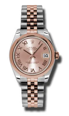 Rolex - Datejust 31mm - Steel and Pink Gold - Domed Bezel