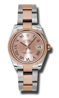 Rolex - Datejust 31mm - Steel and Pink Gold - Domed Bezel