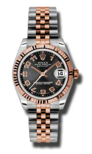 Rolex - Datejust 31mm - Steel and Pink Gold - Fluted Bezel