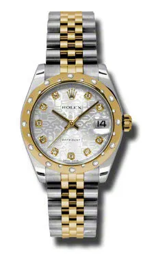 Rolex - Datejust 31mm - Steel and Yellow Gold - 24 Diamond Bezel