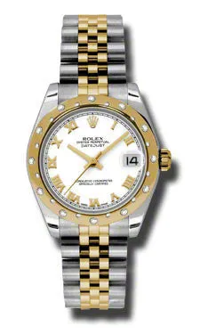 Rolex - Datejust 31mm - Steel and Yellow Gold - 24 Diamond Bezel
