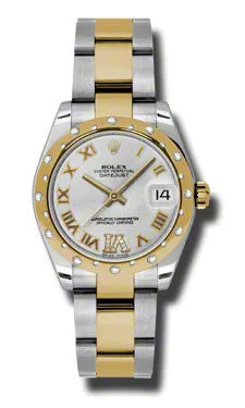 Rolex - Datejust 31mm - Steel and Yellow Gold - 24 Diamond Bezel