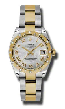 Rolex - Datejust 31mm - Steel and Yellow Gold - 24 Diamond Bezel