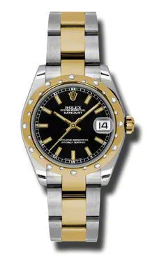 Rolex - Datejust 31mm - Steel and Yellow Gold - 24 Diamond Bezel