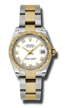 Rolex - Datejust 31mm - Steel and Yellow Gold - 24 Diamond Bezel