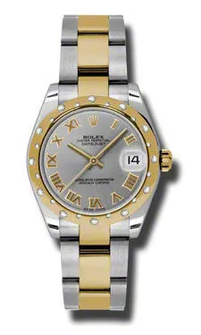 Rolex - Datejust 31mm - Steel and Yellow Gold - 24 Diamond Bezel