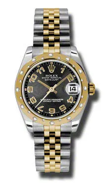Rolex - Datejust 31mm - Steel and Yellow Gold - 24 Diamond Bezel