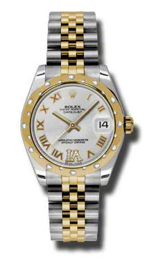 Rolex - Datejust 31mm - Steel and Yellow Gold - 24 Diamond Bezel