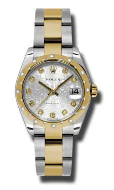 Rolex - Datejust 31mm - Steel and Yellow Gold - 24 Diamond Bezel
