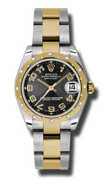 Rolex - Datejust 31mm - Steel and Yellow Gold - 24 Diamond Bezel