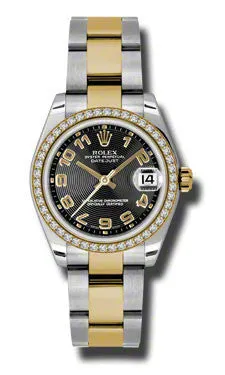 Rolex - Datejust 31mm - Steel and Yellow Gold - 46 Diamond Bezel