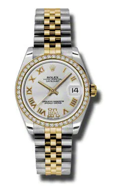 Rolex - Datejust 31mm - Steel and Yellow Gold - 46 Diamond Bezel