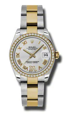 Rolex - Datejust 31mm - Steel and Yellow Gold - 46 Diamond Bezel