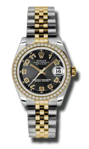Rolex - Datejust 31mm - Steel and Yellow Gold - 46 Diamond Bezel